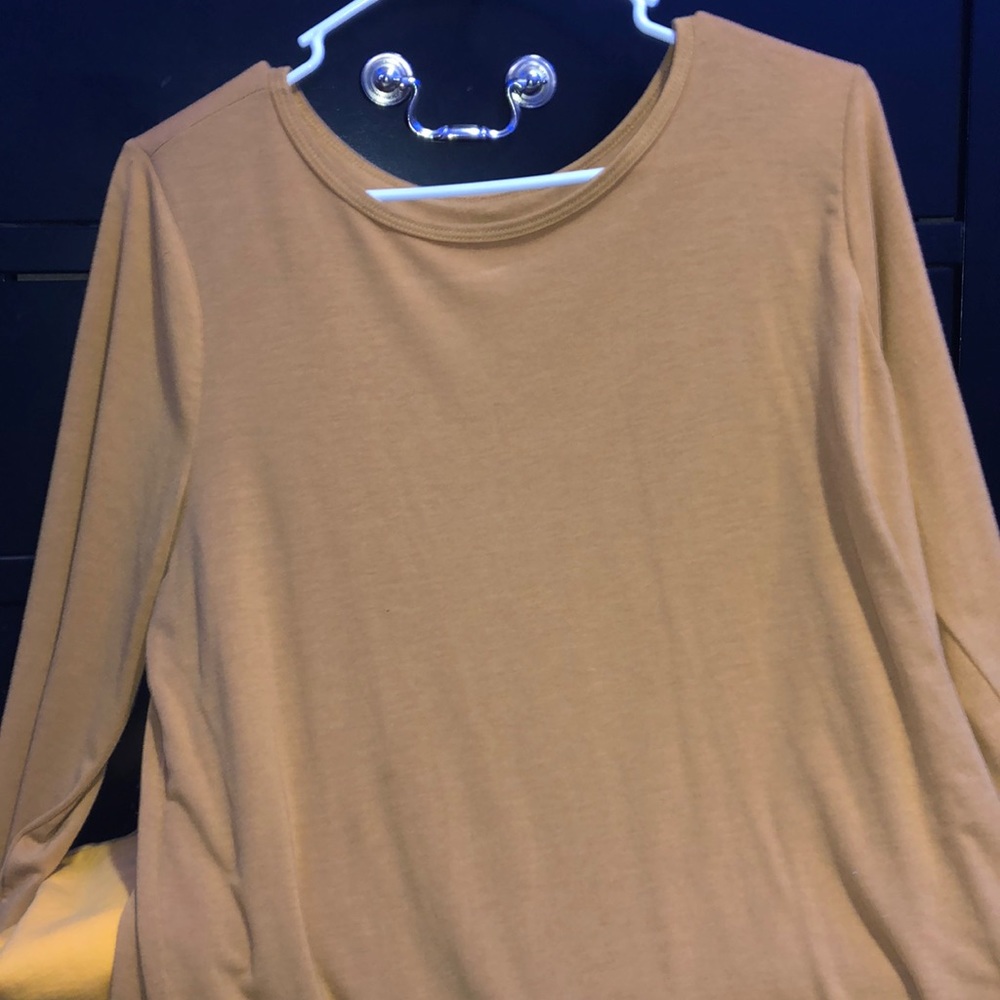 yellow long sleeve